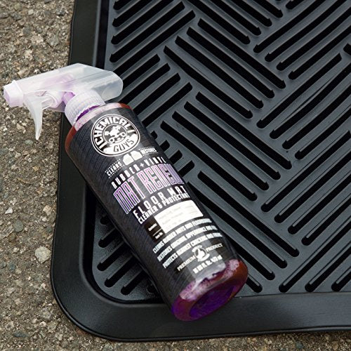 Chemical Guys Mat Renew Rubber and Vinyl Car Floor Mat Cleaner & Protectant - Cleans & Restores Rubber Liners, Running Boards, Safe for Cars, Trucks, SUVs, and More - 16 oz - size: 16 Fl Oz (Pack of 1)