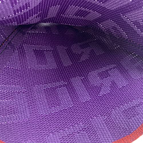 Universal Shift Knob Shifter Boot Dust Cover Purple Canvas Hyper Fabric Racing Car Gear Shift Knob Collars MT/at - color: Purple