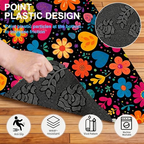 Automotive Floor Mats 5 Pcs, Universal Car Floor Mats,Floral Car Mats, Flower Car Accessory for SUVs/Sedan/Wagons, Durable Protective Mat, Trunk Liner for Families/Travel Enthusiasts - style: Bundle11