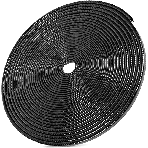 66Ft(20.2M) Long Car Door Edge Guards,U Shape Edge Trim Rubber Seal Protector Rubber Car Door Protector Car Protection Door Edge Anti-Collision Rubber Clips Fit for Most Car| Black | - color: Black, size: 66FT