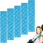 5 Pack Soft Comfort Car Seatbelt Cover Protector Pads Strap for Protecting Neck and Shoulder (Blue) - color: Blue