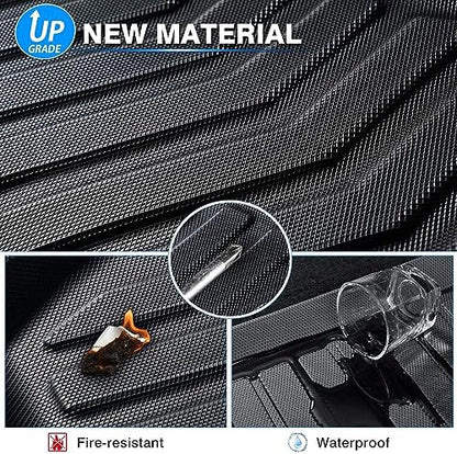 All Weather Rubber Car Floor Mats for 2013-2016 Ford Fusion, Full Set Includes 1st and 2nd Rows Maximum Coverage, Laser Measured, Non Slip, Easy to Clean - size: 2013-2016 Fusion