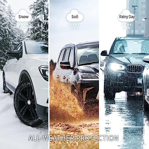 All Weather TPE Front Floor Mats for 1997-2006 Jeep Wrangler TJ Accessories (for 1997-2006 Jeep Wrangler TJ/LJ Front Floor Mats 2 Pcs) - color: for 1997-2006 Jeep Wrangler TJ/LJ Floor Mats 2 Pcs