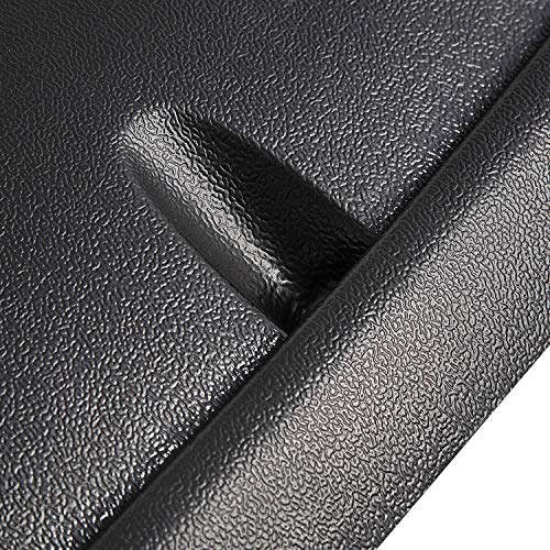 ECOTRIC Dashboard Cover Compatible with 1998-2001 Dodge Ram 1500/1998-2002 Dodge Ram 2500 3500 Black Dash Pad Cover - size: Medium