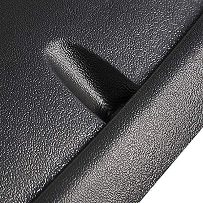 ECOTRIC Dashboard Cover Compatible with 1998-2001 Dodge Ram 1500/1998-2002 Dodge Ram 2500 3500 Black Dash Pad Cover - size: Medium