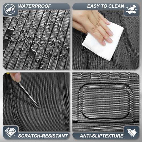 for 2016-2023 CX-9 Cargo Liner | Aomsazto Custom Fit Cargo Liner for Mazda CX9 2016-2020 2021 2022 2023 Trunk Liner Trunk Cargo Mat CX9 Accessories - style: 16) for Mazda CX-9 2016-2023 Cargo Liner & Seat Back Mat