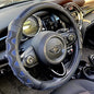 PINCTROT Small Size Steering Wheel Cover Great Grip with 3D Honeycomb Anti-Slip Design, 14 Inch (Blue) - color: 4.Blue, size: Small Size[14''-14 1/4'']