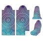 2 Pack Car Seat Towel Covers, Sweat-Proof Microfiber Seat Protectors for Gym, Running, Beach & Workout, Breathable Quick-Dry, Machine Washable, Gradient Mandala Print, Universal Fit - color: Gradient Mandala
