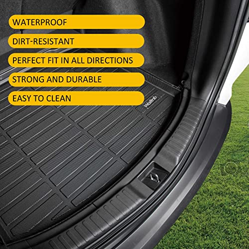 Wailtnb-All Weather Cargo Liner for Cadillac XT5 2017-2025 2026 Custom Fit Car Trunk Mat Waterproof Easy to Clean Cargo Mat Accessories Black - style: 3|For XT5|2017-2026|Cargo Mat