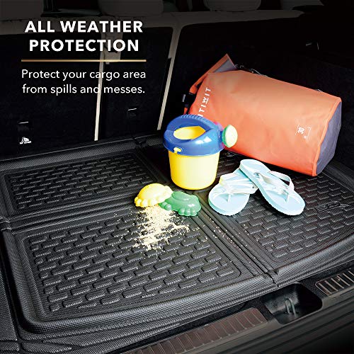 3D MAXpider Universal All-Weather Hybrid Rubber Cargo Liner Trunk Mat for Cars Trucks SUVs