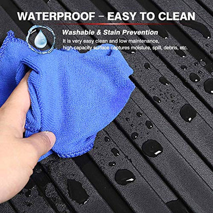 KUST Custom Fit Trunk Mat for 2020-2025 2026 Toyota GR Supra Accessories Cargo Liner All Weather Trunk Floor Mat Black TPE - style: GR Supra 2020-2026 │ Trunk Mat
