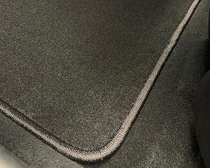 Custom Fit Front Carpet Floor Mats, Black, Compatible with Volvo XC60 2017 2016 2015 2014 2013 2012 2011 2010