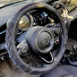 PINCTROT Small Size Steering Wheel Cover Great Grip with 3D Honeycomb Anti-Slip Design, 14 Inch (Purple) - color: 5.Purple, size: Small Size[14''-14 1/4'']