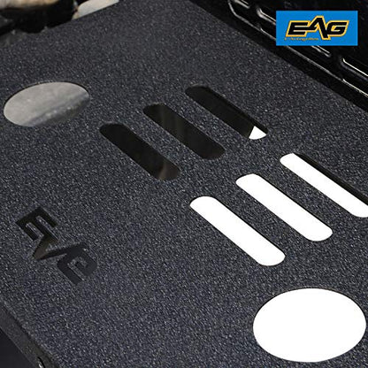 EAG Metal Tailgate Table Cargo Storage Rack Shelf Compatible with 07-18 Wrangler JK