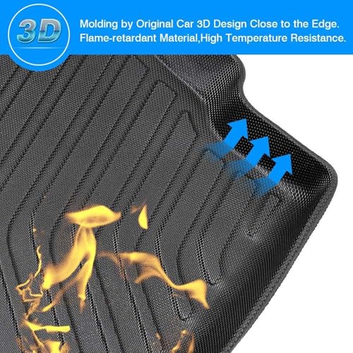 Powerty Trunk Mat for 2019-2025 2026 Nissan Altima Sedan Accessories Cargo Mats TPO All Weather Cargo Liner Heavy-Duty Trunk Liners - size: Cargo Mat｜For｜19-26｜Nissan Altima Sedan