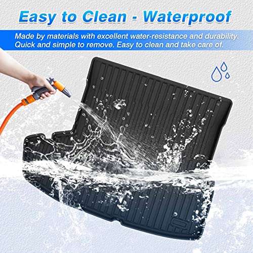 Cartist Cargo Liner Fits for Tesla Model S 2021 2022 2023 2024 Accessories All Weather Rear Trunk Liner for Model S Cargo Mat Heavy Duty - size: 3)Tesla Model S 2021-2024