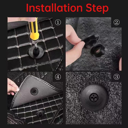 OTUAYAUTO 20PCS Car Floor Mat Clips - Universal Automotive Carpet Clips Holder Clamps - color: 20PCS Universal Floor Mat Clips