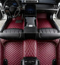 Custome Car Mats Accessories All Weather Floor mats Compatible with Automotive Floor Mats Passenger car mats (Wine red) - color: Wine red