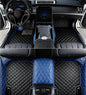 Custome Car Mats Accessories All Weather Floor mats Compatible with Automotive Floor Mats Passenger car mats (Blue Black) - color: blue black