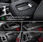 Center Console Cover Fit for Chevy Silverado 2019-2025 Jump Seat Console, Car Armrest Seat Box Cover (ONLY for Split Bench Jump Seat Console) - size: 2019-2025 Silverado Sierra Jump Seat Console
